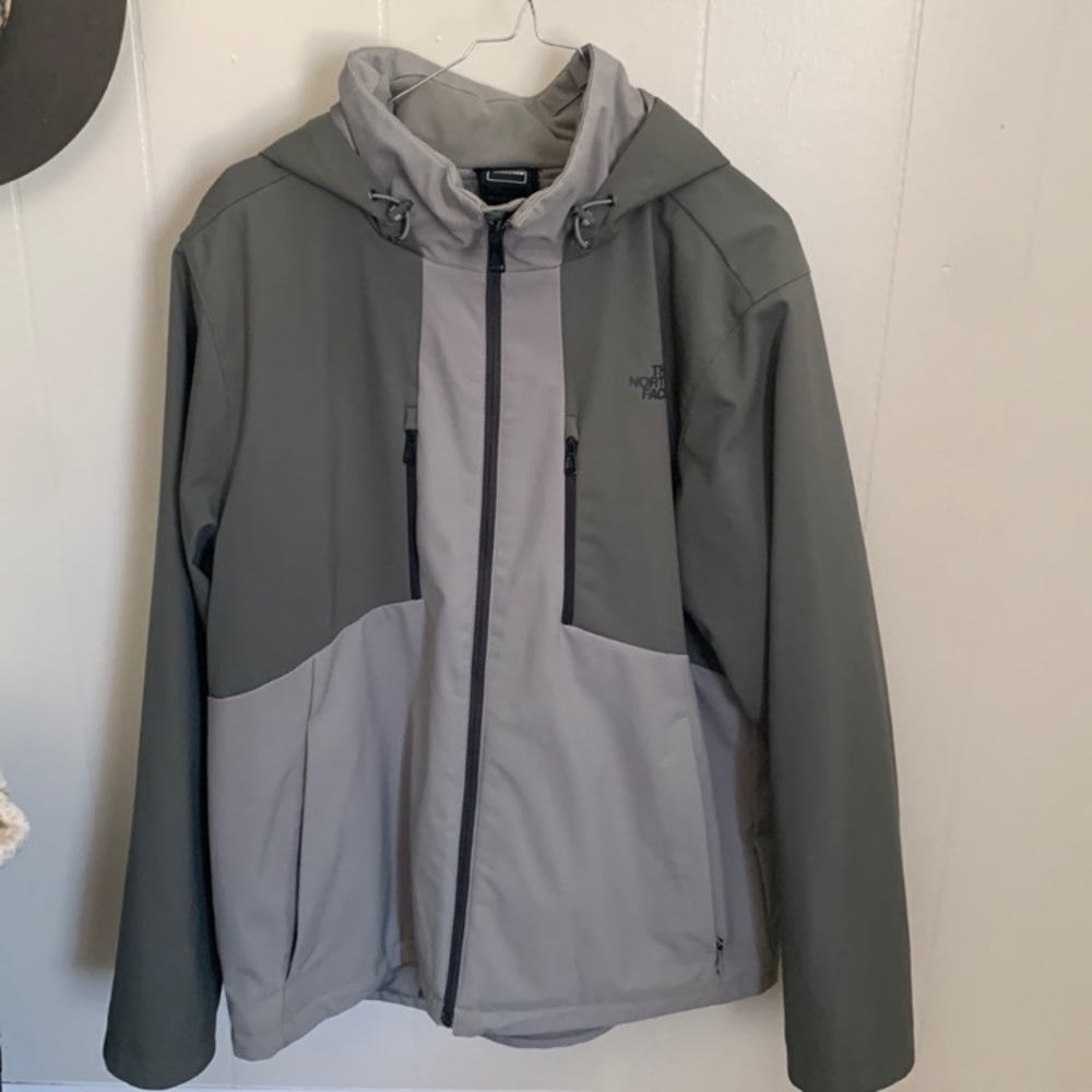 The North Face coat.